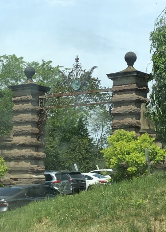 Gate - Haven’s entrance. Does it lead to a false reality, or a true world? Where are the cars going?
